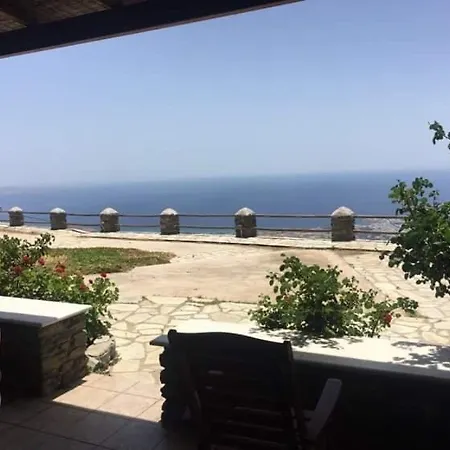Villa Blue Balcony/skyview In Tinos - 3br In Arnados