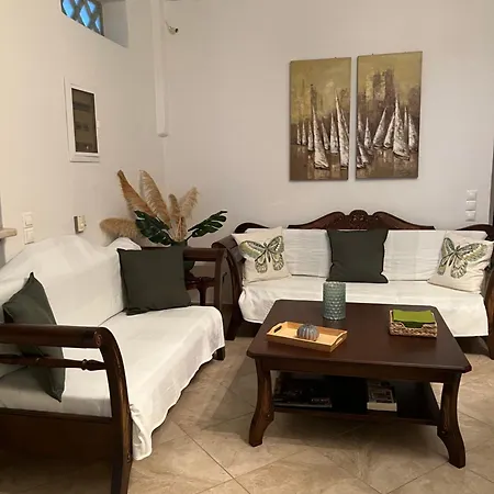 Blue Balcony/skyview In Tinos - 3br In Willa