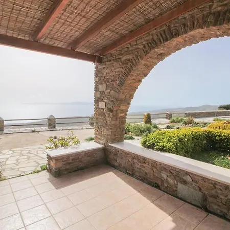Blue Balcony/skyview In Tinos - 3br In Villa *