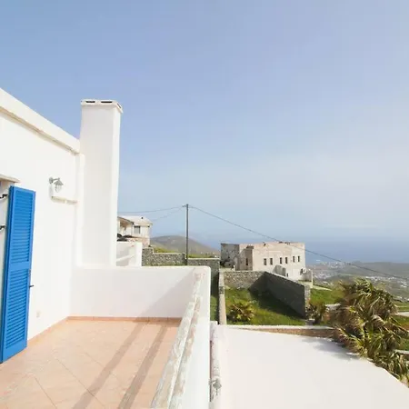 Willa Blue Balcony In Tinos - Home In Arnados Arnados