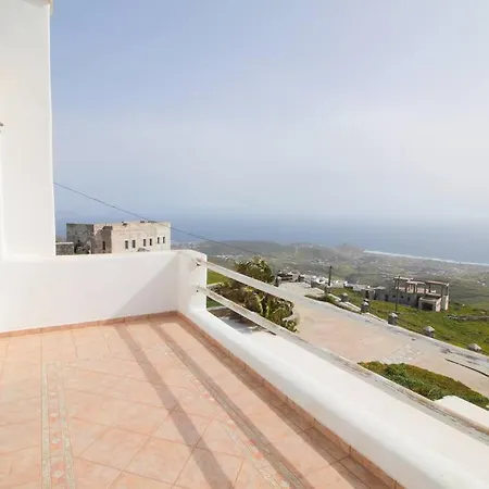 Villa Blue Balcony In Tinos - Home In Arnados Arnados