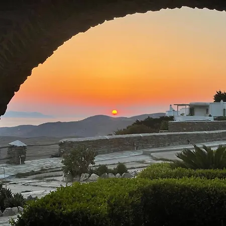 Villa Blue Balcony In Tinos - Home In Arnados Arnados