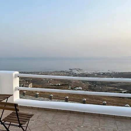 Villa Blue Balcony/skyview In Tinos - 3br In Arnados